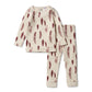 Wilson & Frenchy Organic Long Sleeve Pyjamas Falling Feathers