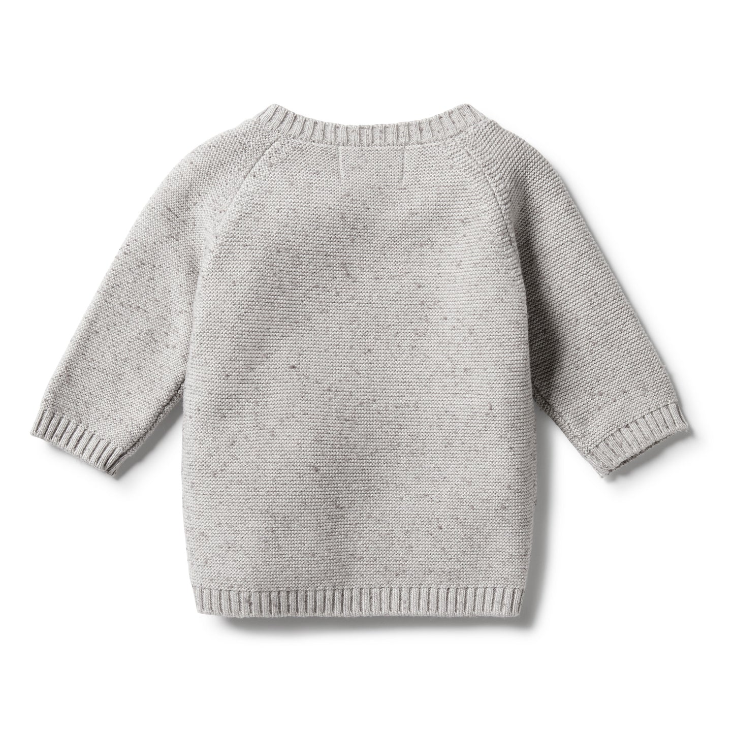 Wilson & Frenchy Knitted Kimono Cardigan Glacier Grey Fleck