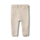 Wilson & Frenchy Knitted Ottoman Legging Oatmeal Melange