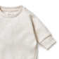 Wilson & Frenchy Organic Quilted Sweat Oatmeal