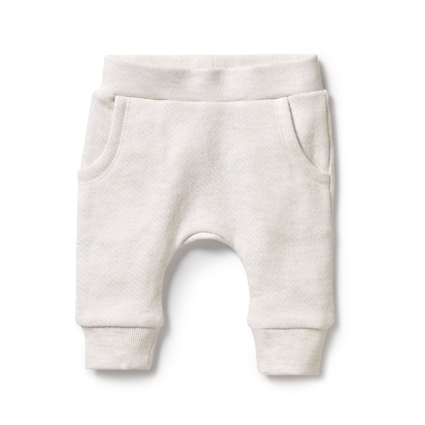 Wilson & Frenchy Organic Quilted Pant Oatmeal