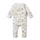 Wilson & Frenchy Organic Zipsuit with Feet Woodland