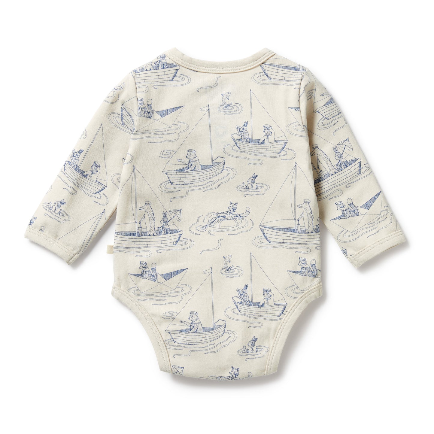 Wilson & Frenchy Organic Bodysuit Sail Away