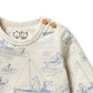 Wilson & Frenchy Organic Bodysuit Sail Away