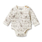 Wilson & Frenchy Organic Bodysuit Tribal Woods