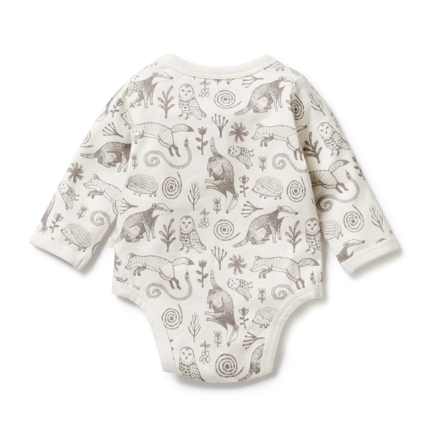 Wilson & Frenchy Organic Bodysuit Tribal Woods