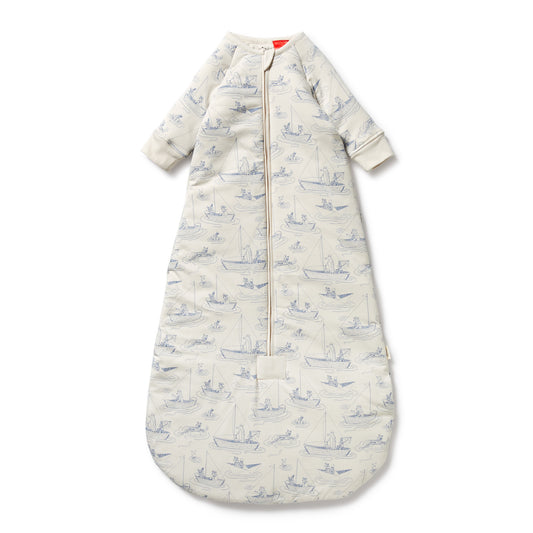 Wilson & Frenchy Organic Long Sleeved Sleeping Bag 3.5 TOG  Sail Away