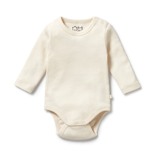 Wilson & Frenchy Organic Bodysuit Ecru