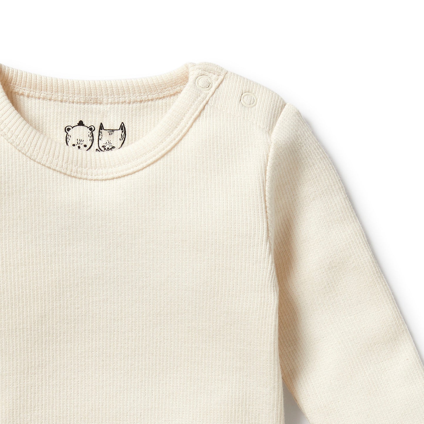 Wilson & Frenchy Organic Bodysuit Ecru