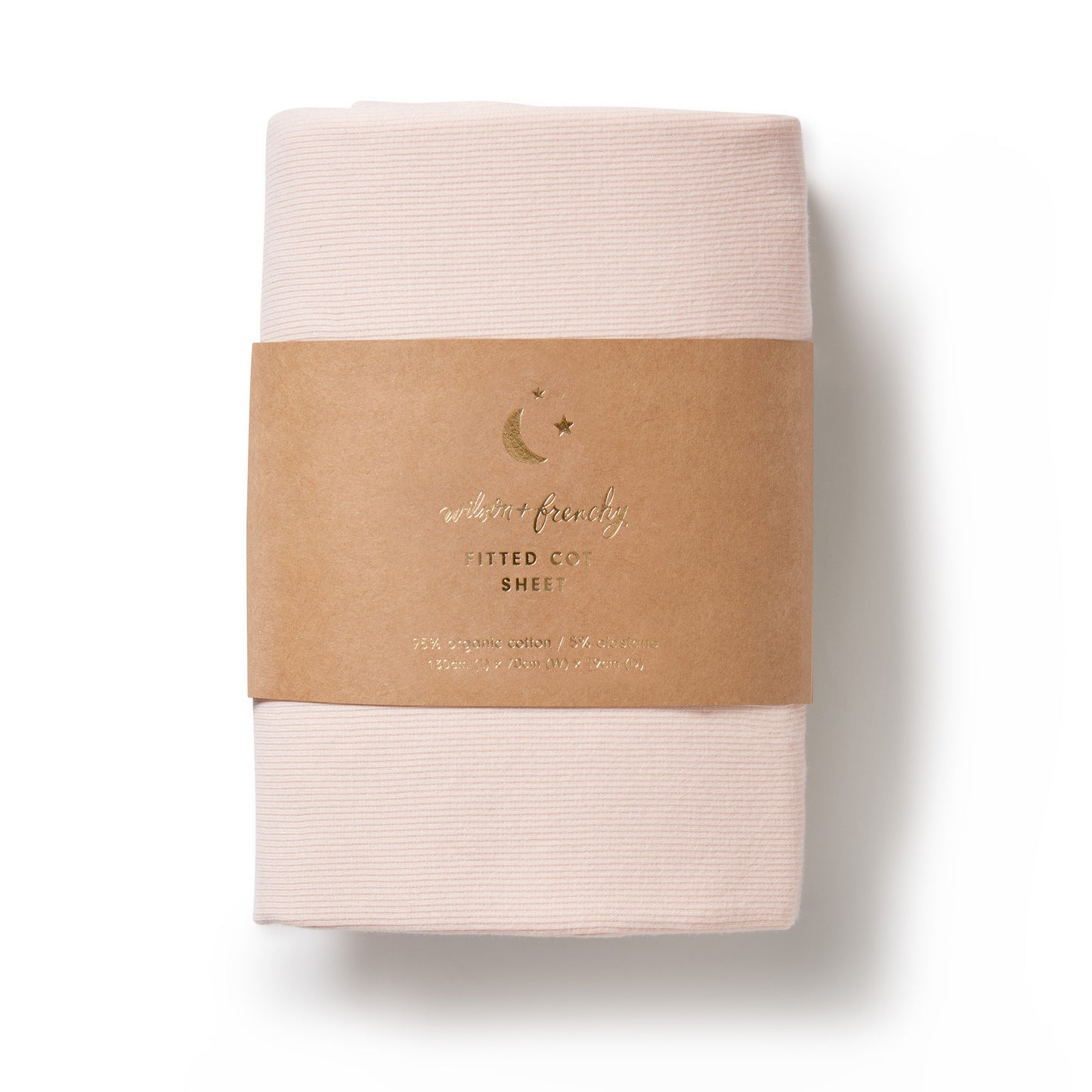 Wilson & Frenchy Organic Cot Sheet Pink