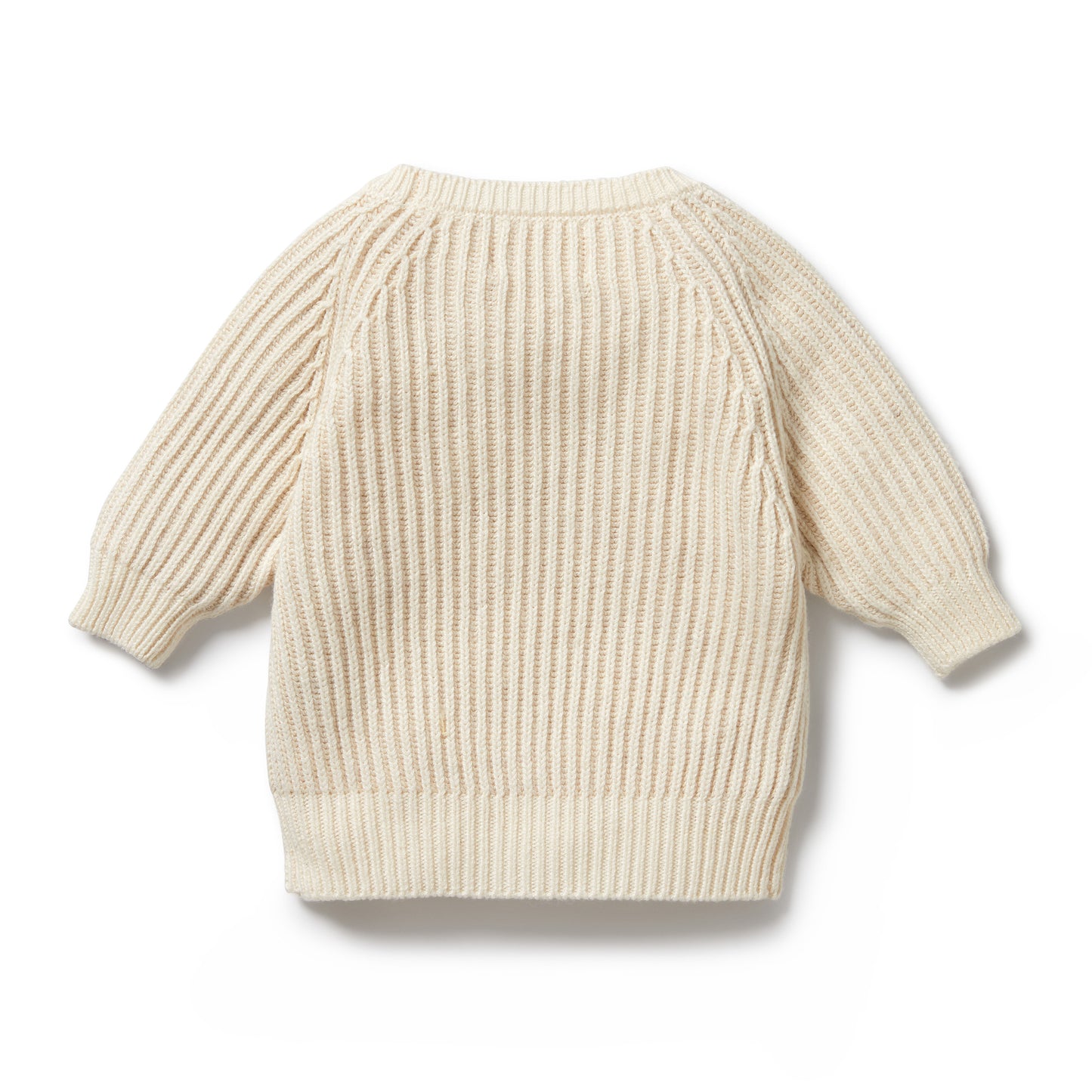 Wilson & Frenchy Knitted Ribbed Jumper Ecru
