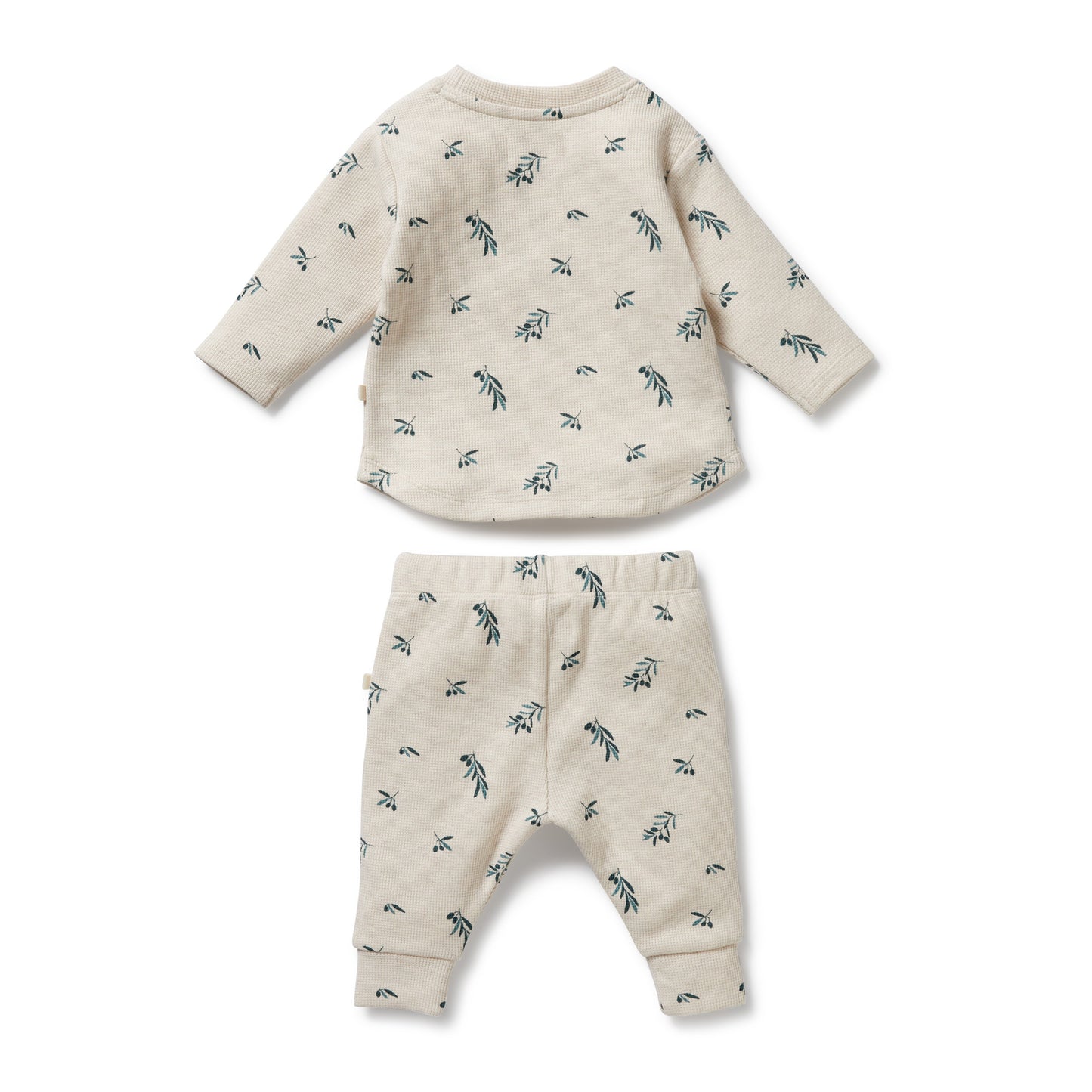 Wilson & Frenchy Organic Waffle Set Little Olive