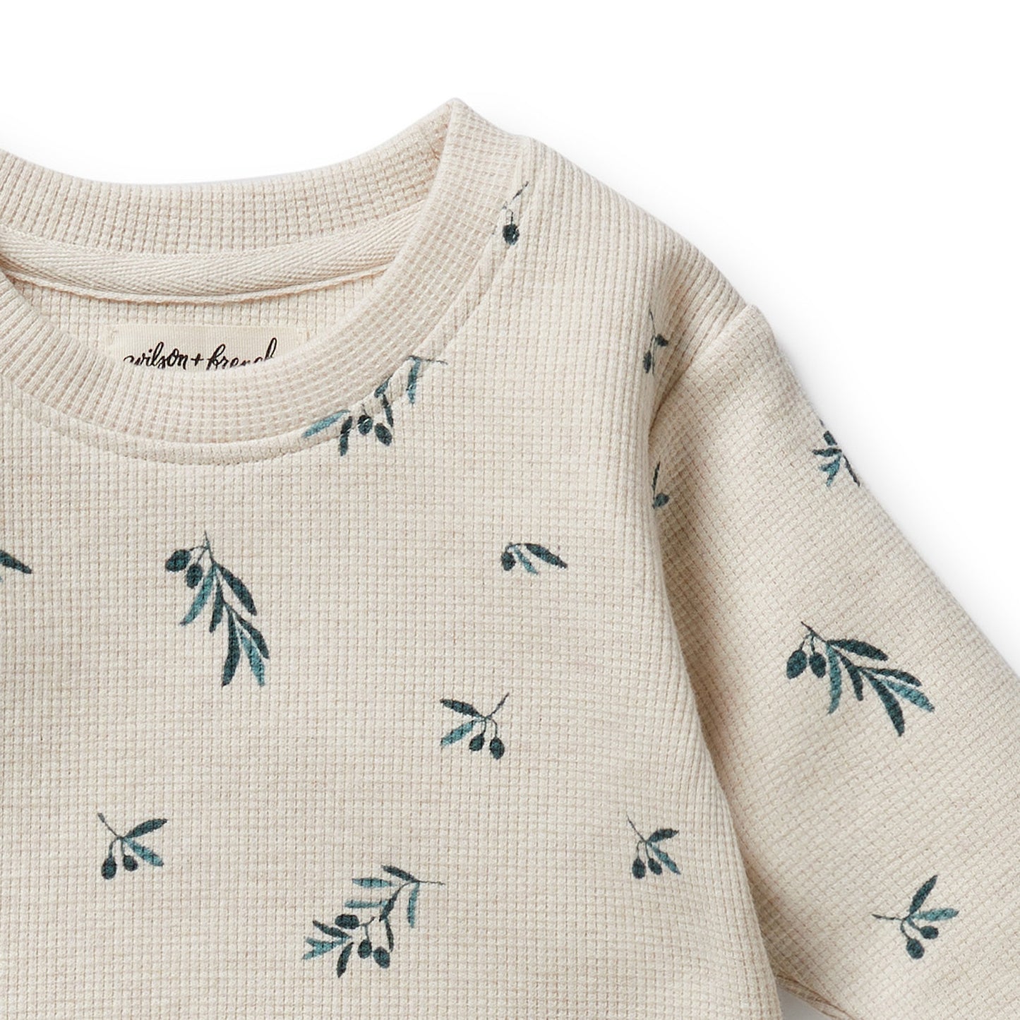 Wilson & Frenchy Organic Waffle Set Little Olive