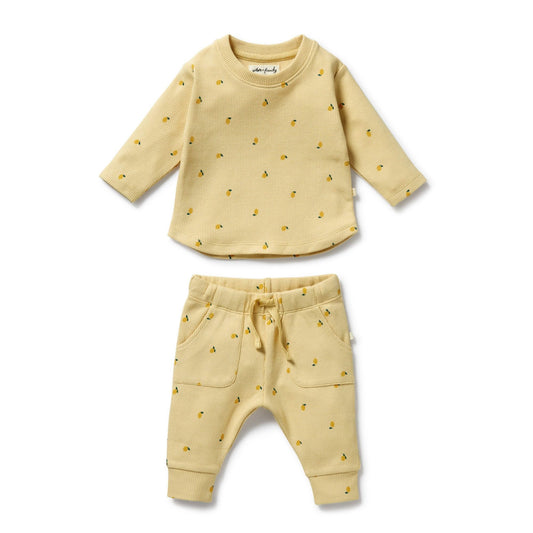 Wilson & Frenchy Organic Waffle Set Little Lemon