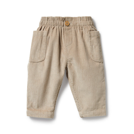 Wilson & Frenchy Organic Cord Pant Sand