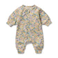 Wilson & Frenchy Organic Terry Growsuit Tiny Bloom