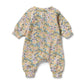 Wilson & Frenchy Organic Terry Growsuit Tiny Bloom
