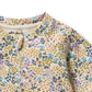 Wilson & Frenchy Organic Terry Growsuit Tiny Bloom