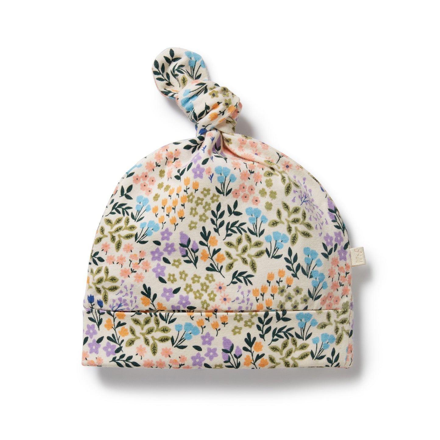 Wilson & Frenchy Organic Knot Hat Tiny Bloom