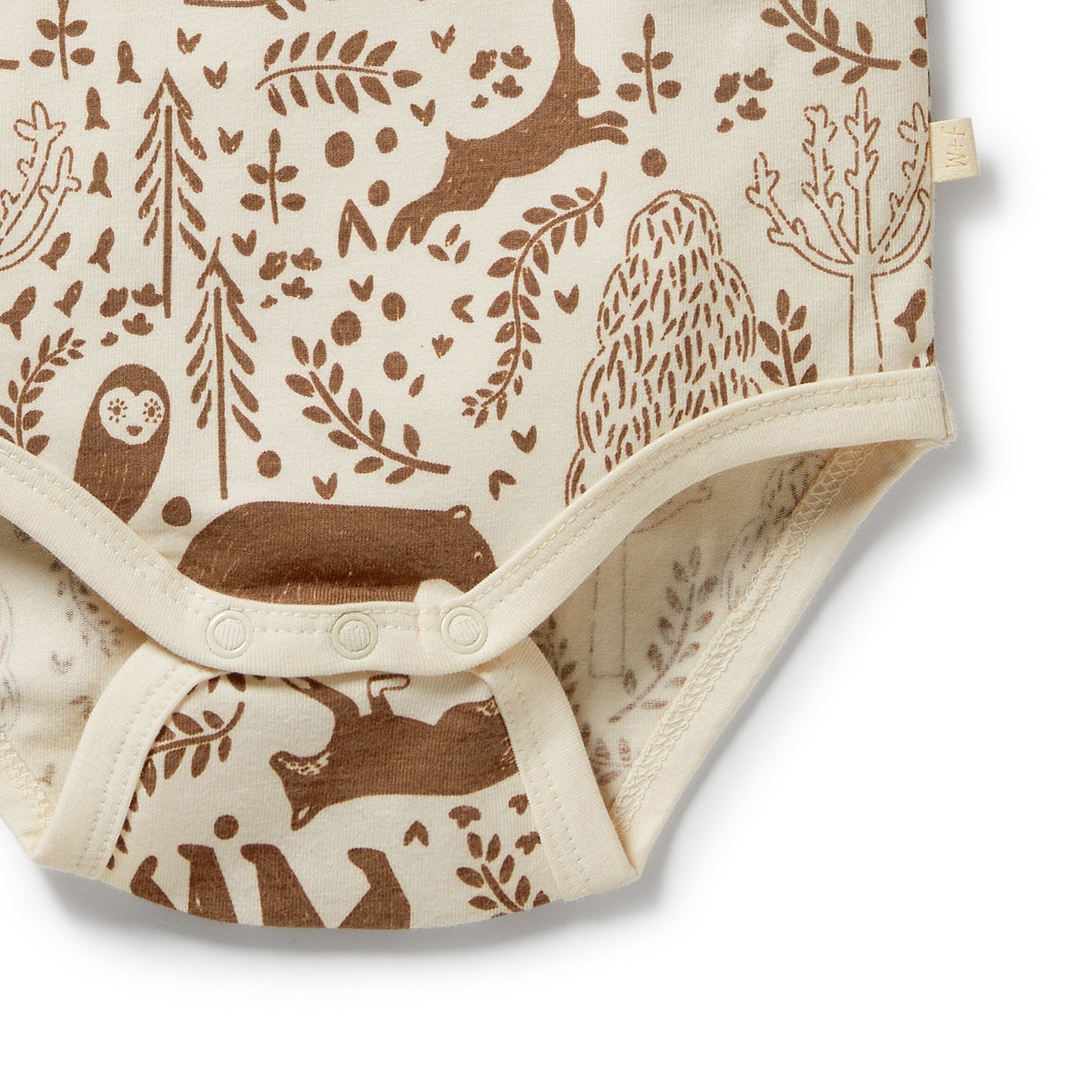 Wilson & Frenchy Organic Bodysuit Winter Forest