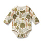 Wilson & Frenchy Organic Bodysuit Little Trees
