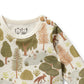 Wilson & Frenchy Organic Bodysuit Little Trees