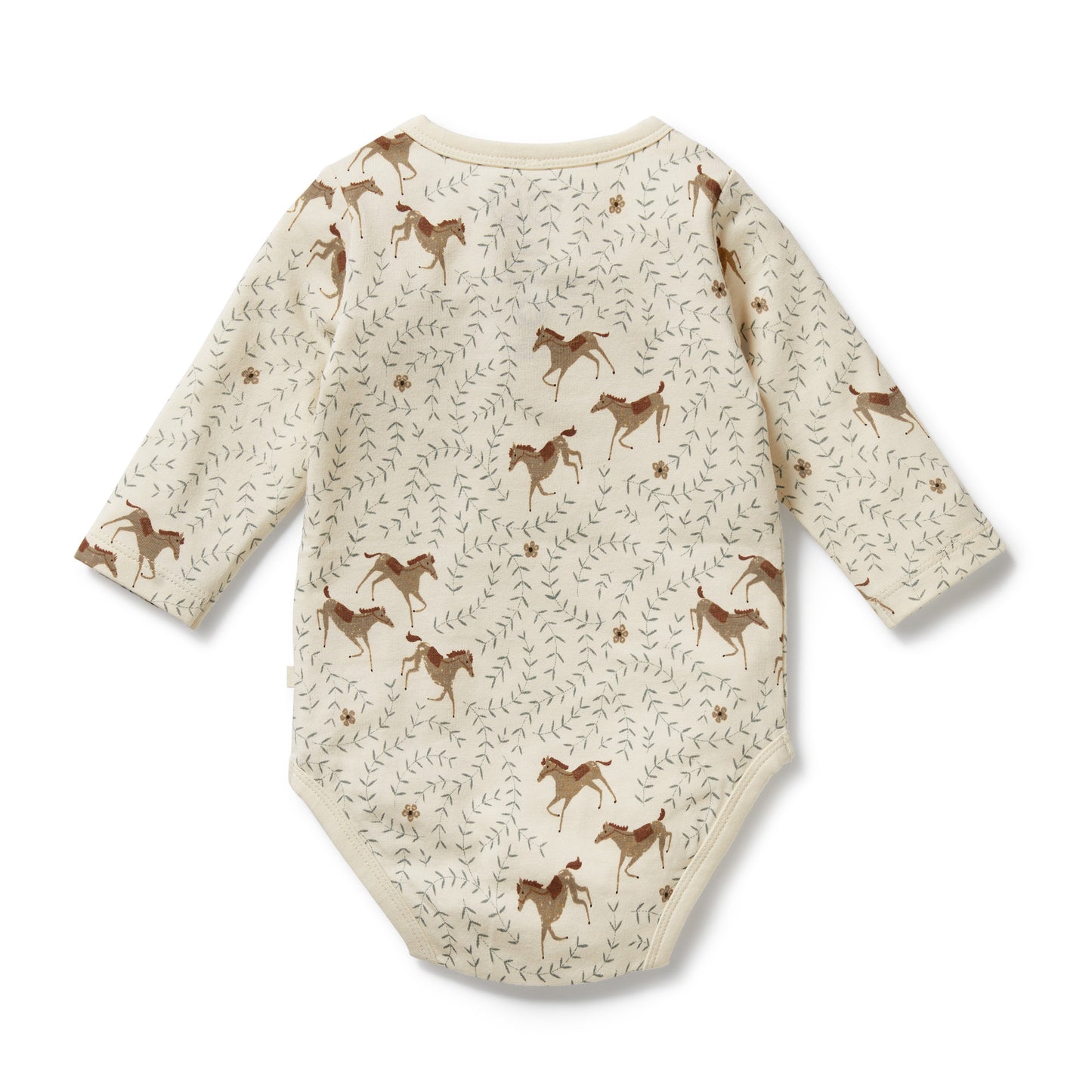 Wilson & Frenchy Organic Bodysuit Trixie Horse