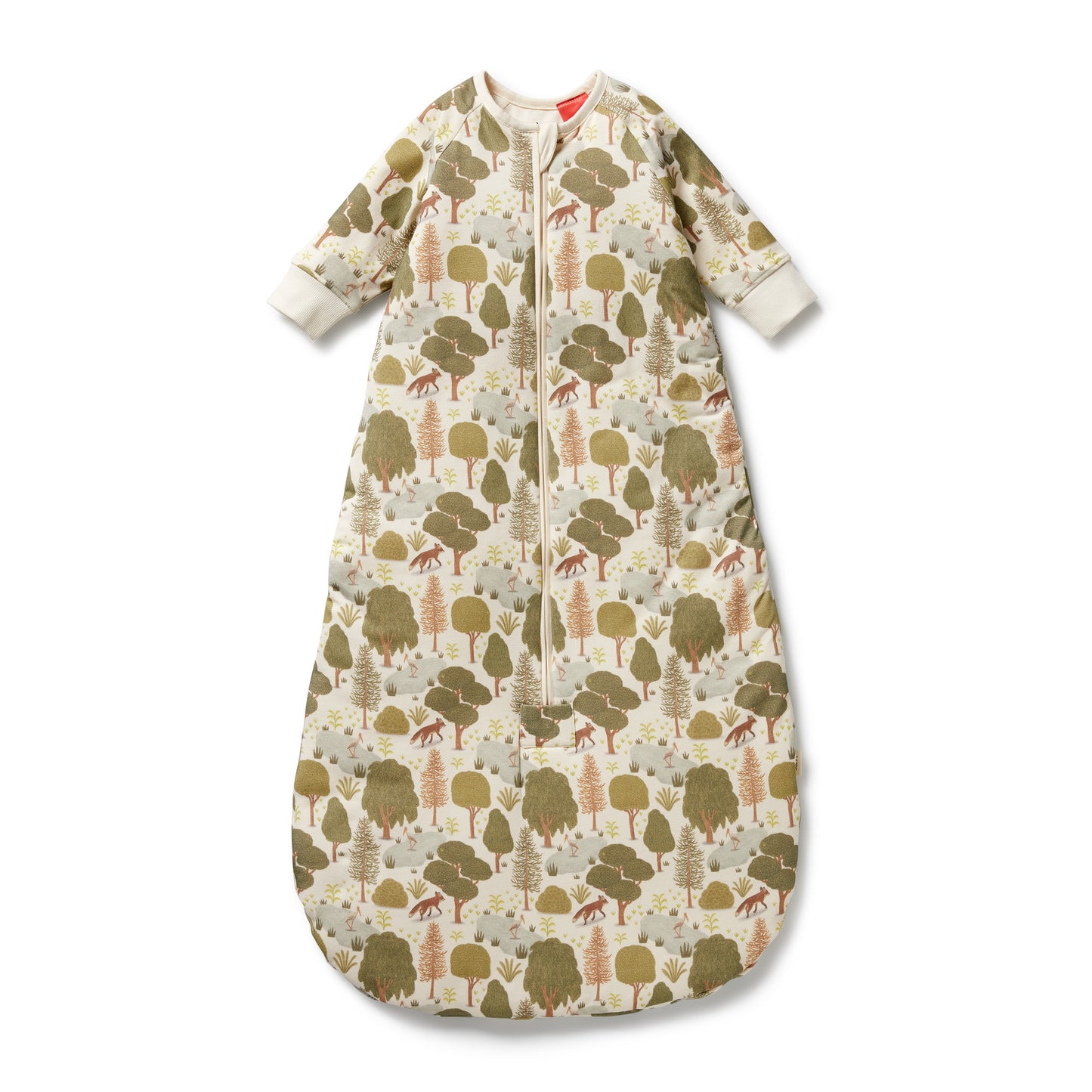 Wilson & Frenchy Organic Long Sleeved Sleeping Bag 2.5 TOG Little Trees