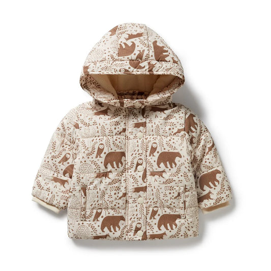 Wilson & Frenchy Puffer Jacket Winter Forest