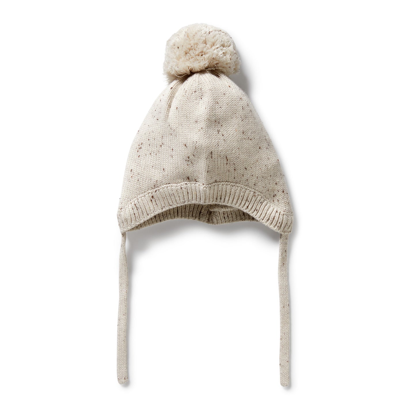 Wilson & Frenchy Organic Knitted Bonnet Cookie & Cream