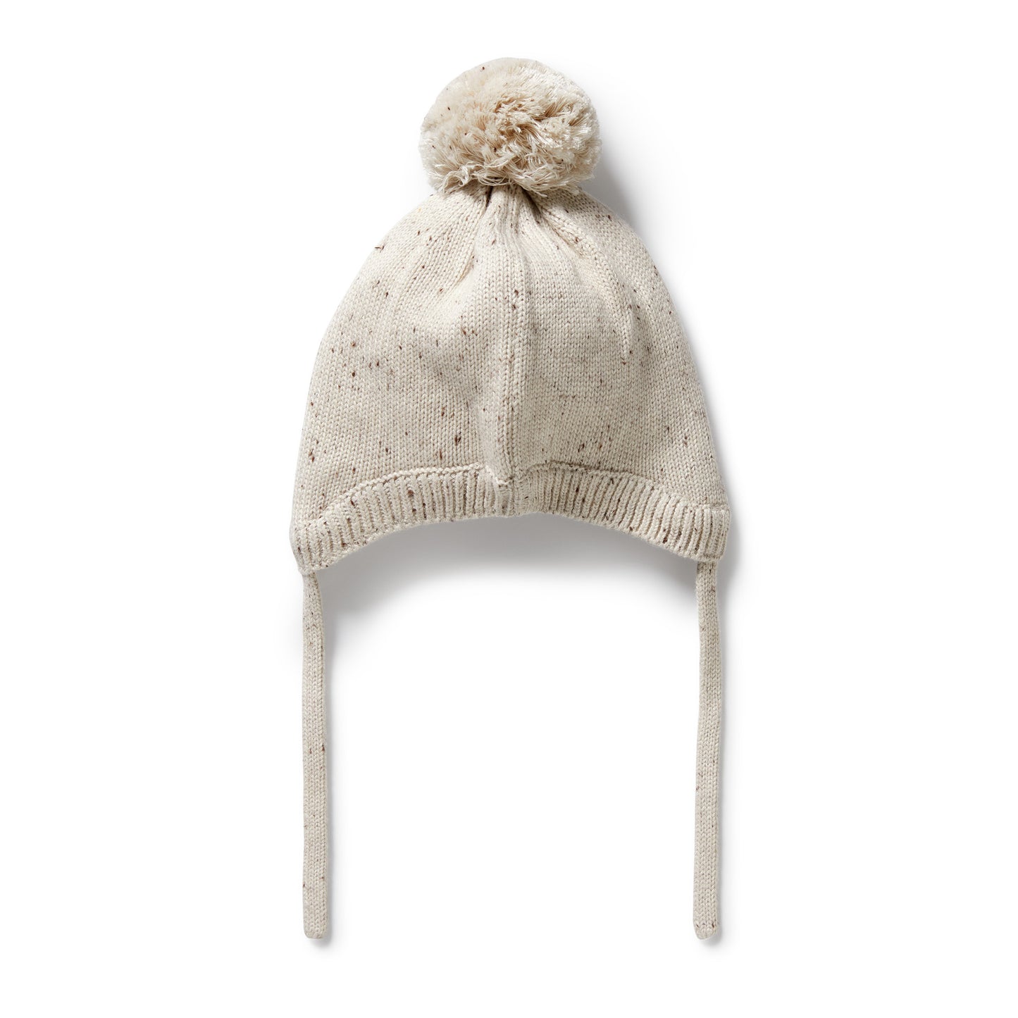 Wilson & Frenchy Organic Knitted Bonnet Cookie & Cream