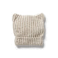 Wilson & Frenchy Organic Knitted Bear Hat Cookie & Cream