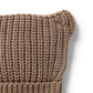 Wilson & Frenchy Organic Knitted Bear Hat Coco Speckle