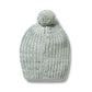Wilson & Frenchy Organic Knitted Hat Moss Speckle
