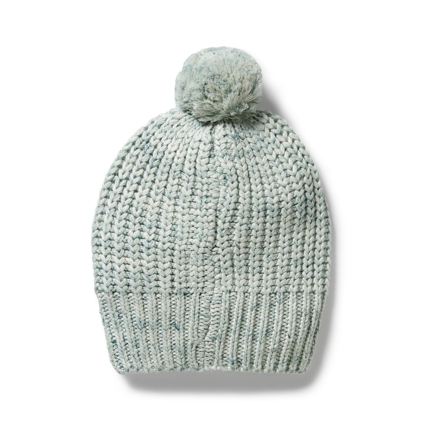 Wilson & Frenchy Organic Knitted Hat Moss Speckle