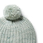 Wilson & Frenchy Organic Knitted Hat Moss Speckle