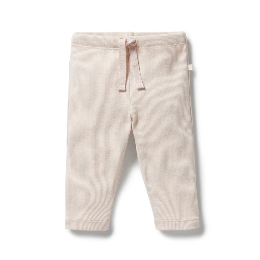 Wilson & Frenchy Organic Rib Legging  Dusty Rose