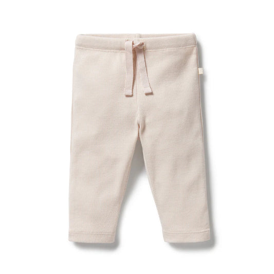 Wilson & Frenchy Organic Rib Legging  Dusty Rose