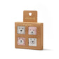 Wilson & Frenchy Organic 4pack Socks | Buttermilk | Oat | Fairy Pink | Plum