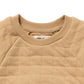 Wilson & Frenchy Organic Quilted Sweat Honey Fawn
