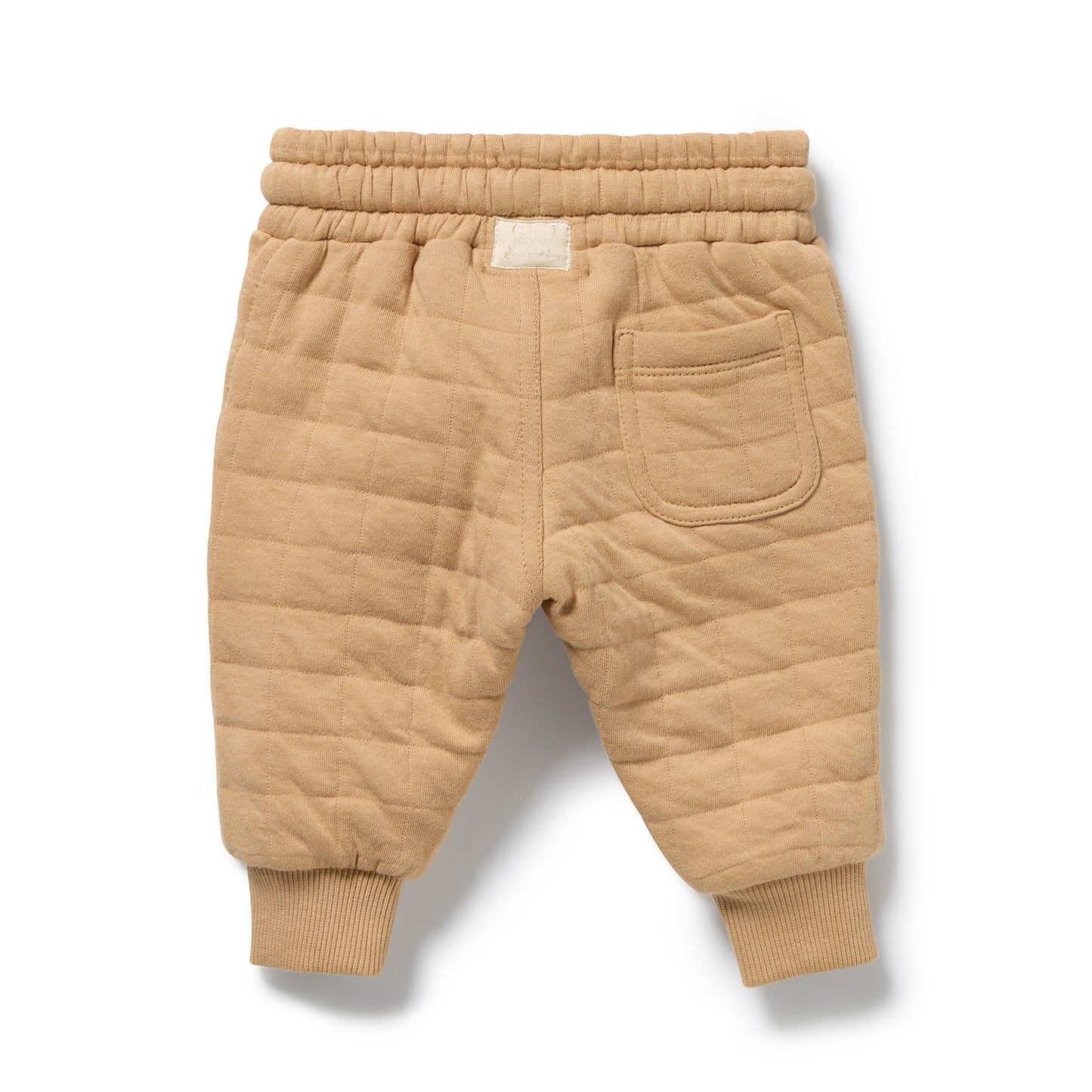 Wilson & Frenchy Organic Quilted Sweat Pant Honey Fawn