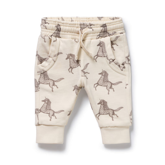 Wilson & Frenchy Organic Terry Sweat Pant Little Unicorn