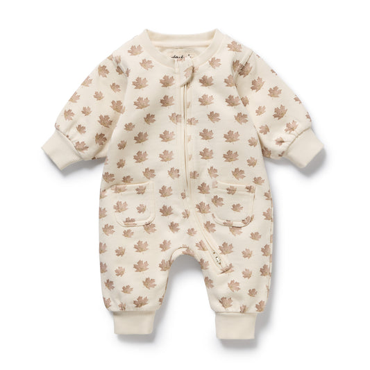 Wilson & Frenchy Organic Terry Growsuit Autumn Play