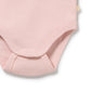 Wilson & Frenchy Organic Rib Long Sleeved Bodysuit Strawberry Cream