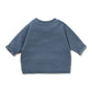 Wilson & Frenchy Organic Rib Long Sleeved Top Twilight Blue