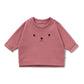 Wilson & Frenchy Organic Rib Long Sleeved Top Plum