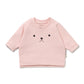 Wilson & Frenchy Organic Rib Long Sleeved Top Strawberry Cream