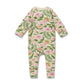 Wilson & Frenchy Organic Zipsuit with Feet Ma Fleur