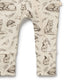 Wilson & Frenchy Organic Zipsuit with Feet Foxglove Forest