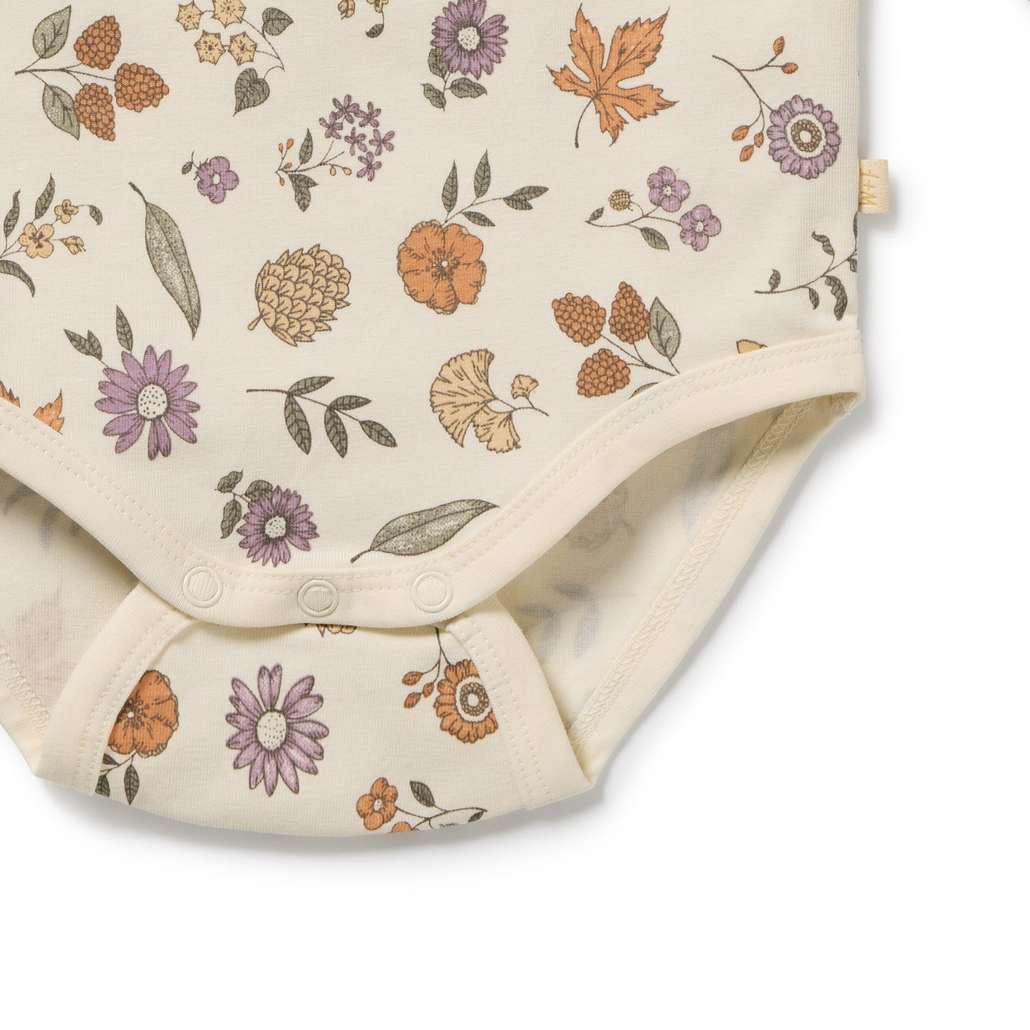 Wilson & Frenchy Organic Bodysuit Maple Glow